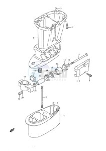 DF 60A drawing Drive Shaft Housing