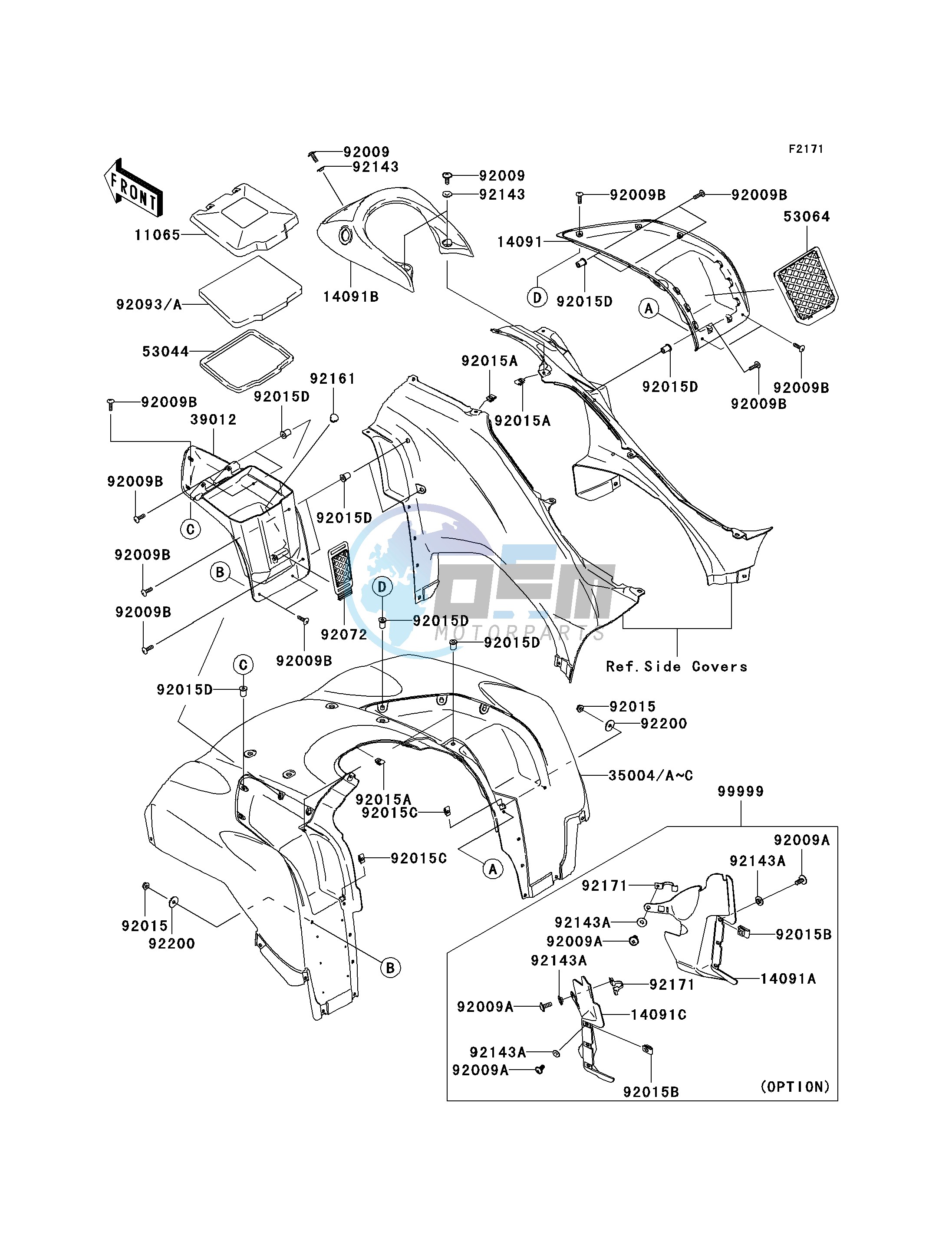 FRONT FENDER-- S- -