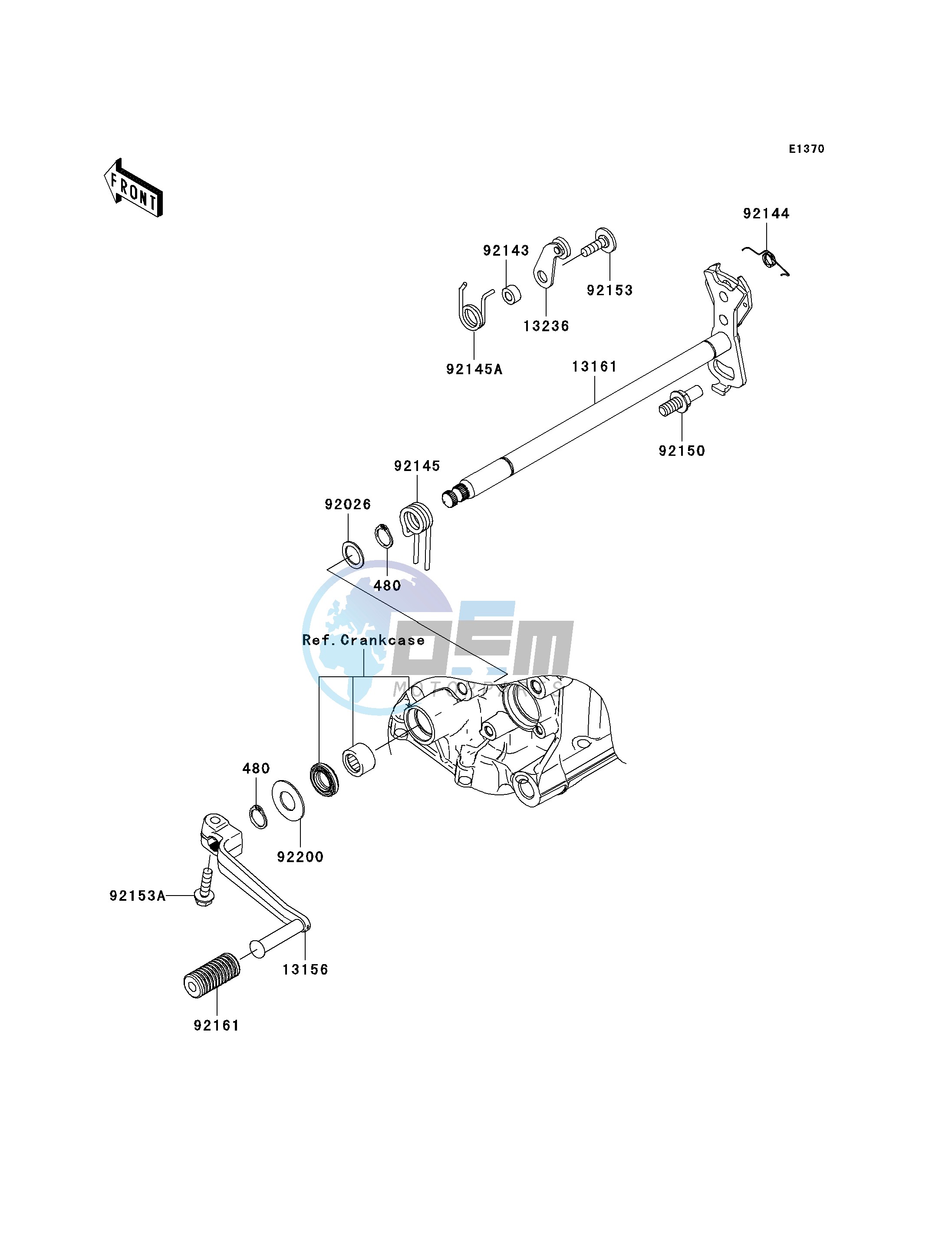 GEAR CHANGE MECHANISM