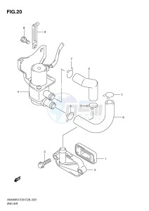 AN400 (E3-E28) Burgman drawing 2ND AIR