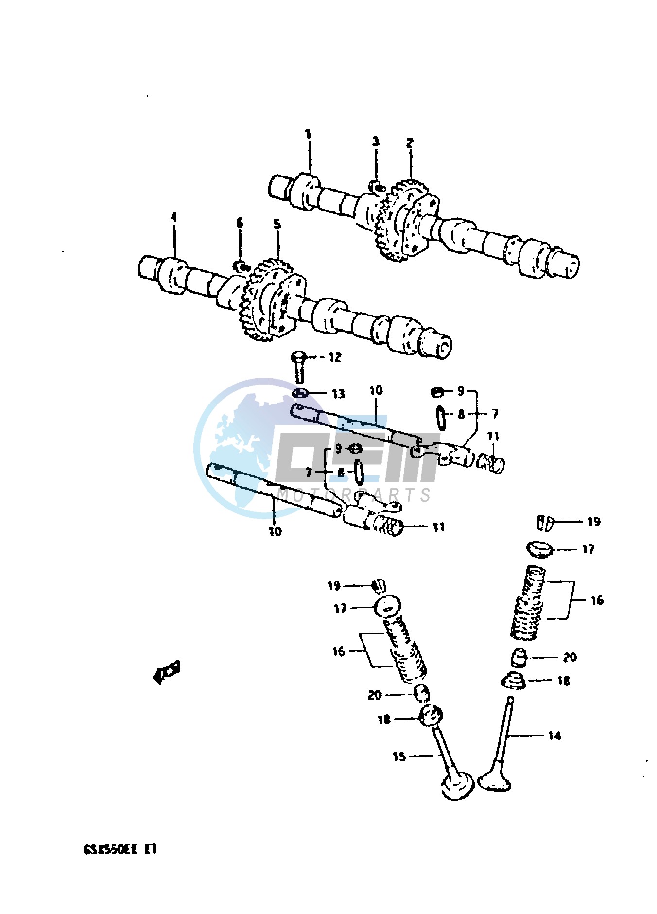 CAM SHAFT - VALVE