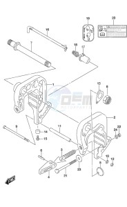 DF 25A drawing Clamp Bracket