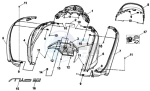 MIO 50I 25KMH (L8) NL EURO4 drawing COWLING