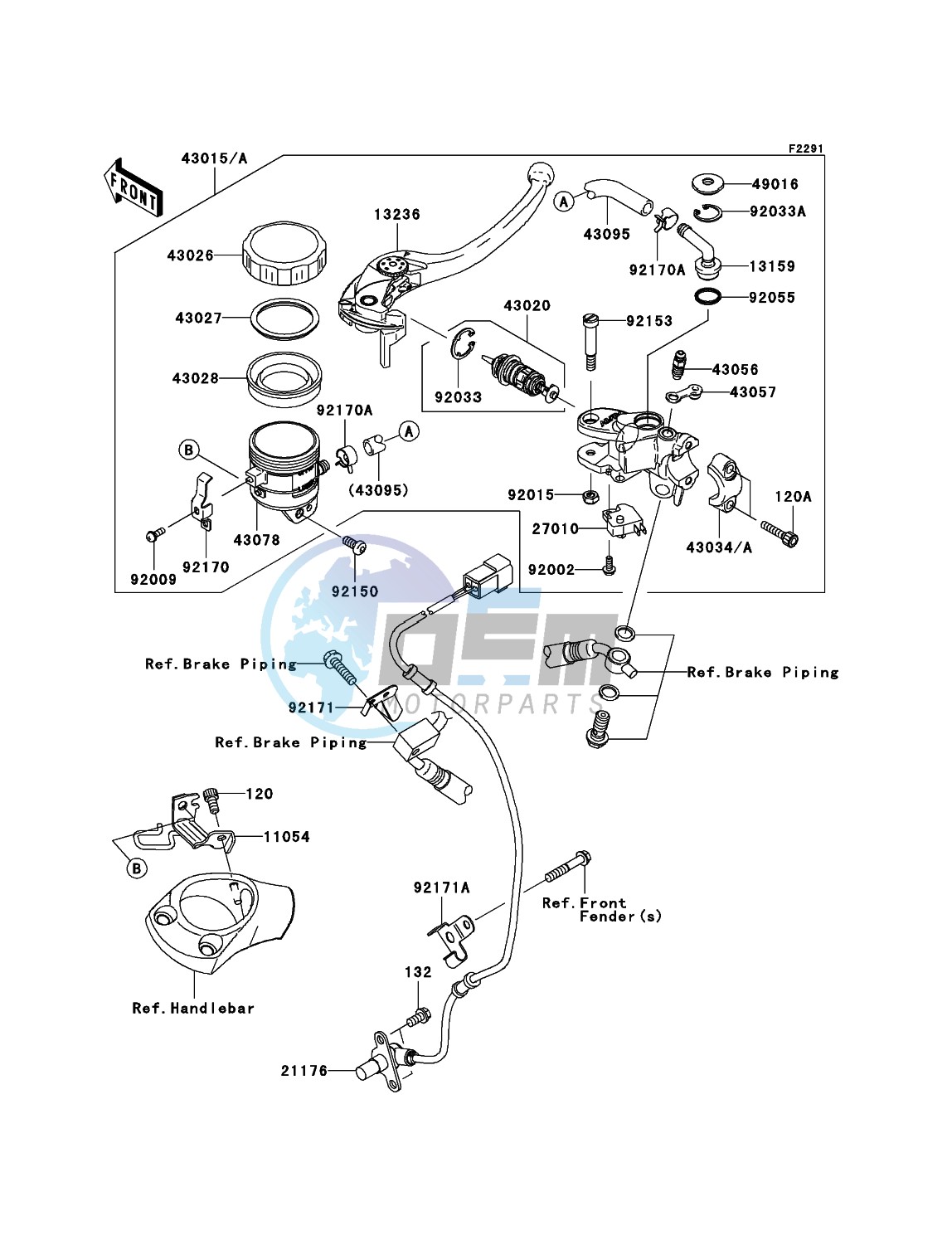 Front Master Cylinder