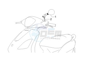 Fly 50 2t (25 kmh) (B-NL) drawing Mirrors