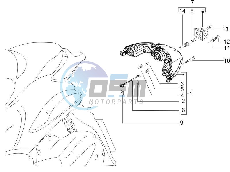 Tail light - Turn signal lamps