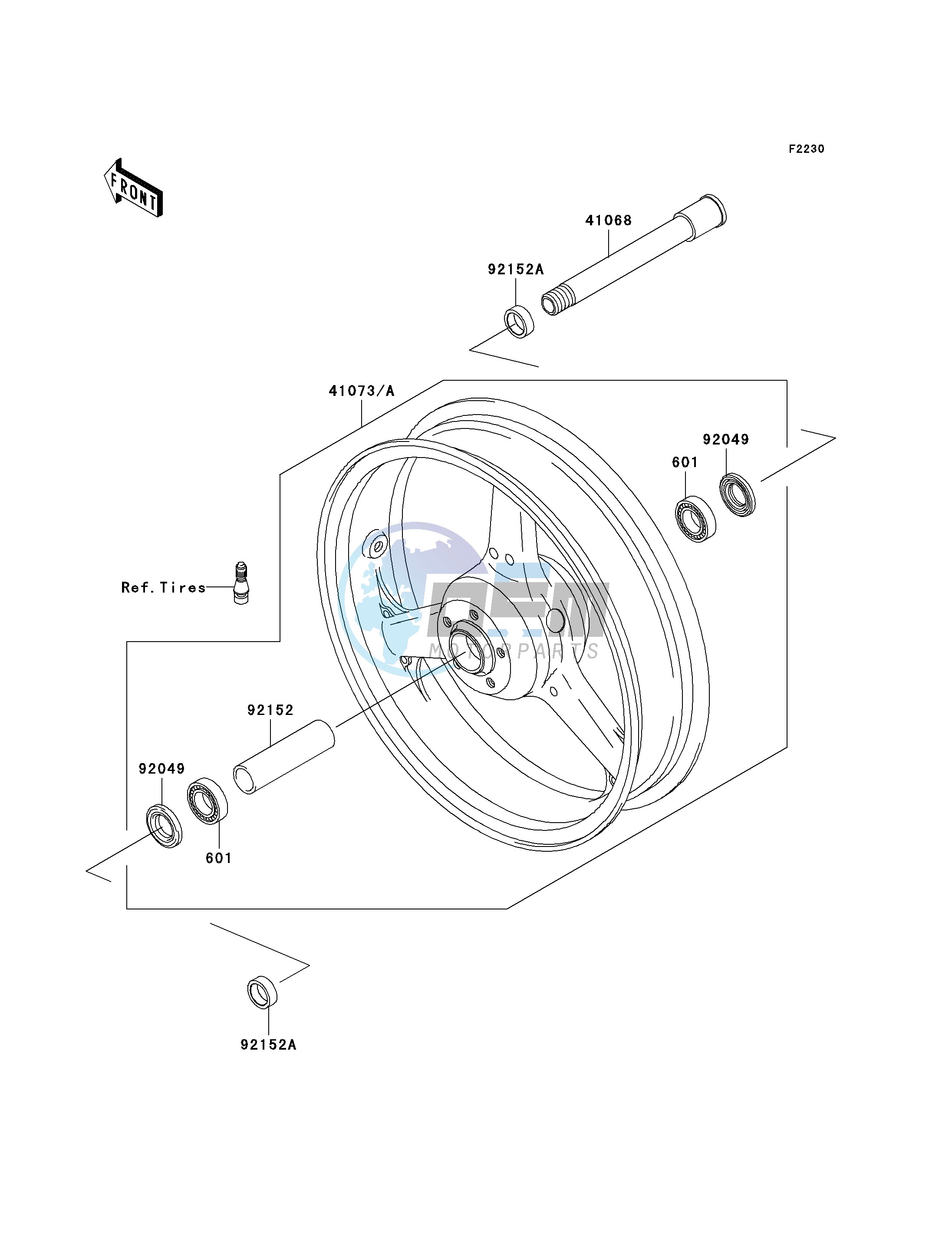 FRONT WHEEL