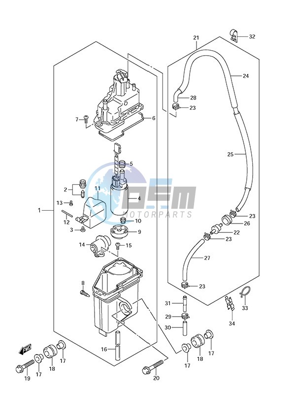 Fuel Vapor Separator