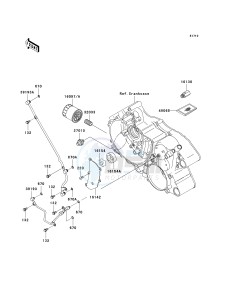 KVF 360 A [PRAIRIE 360 4X4] (A6F-A9F) A6F drawing OIL PUMP_OIL FILTER