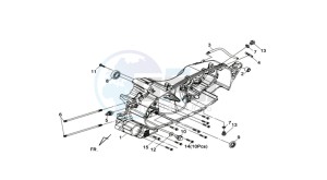 MAXSYM 400 EFI drawing CRANKCASE LEFT