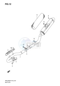 RM-Z450 (E19) drawing MUFFLER