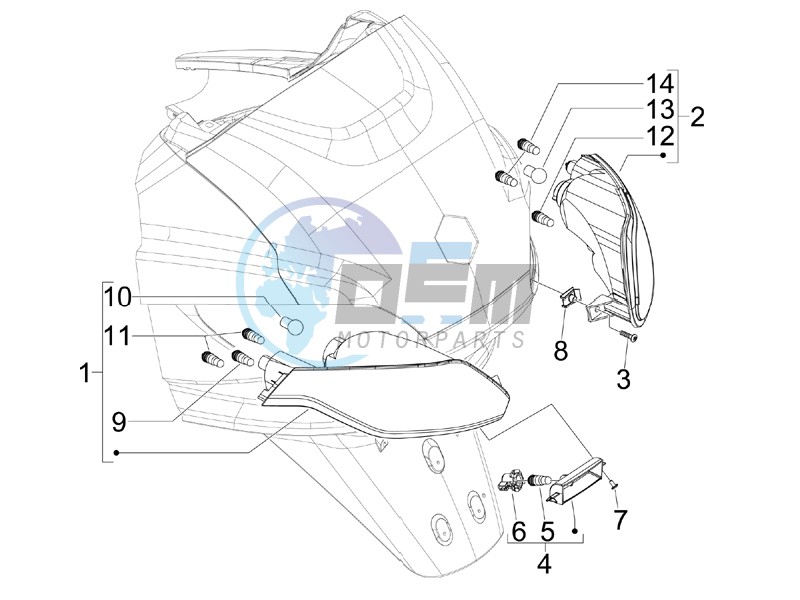 Tail light - Turn signal lamps