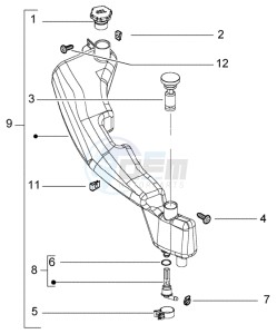 NRG 50 power DT drawing Oil tank