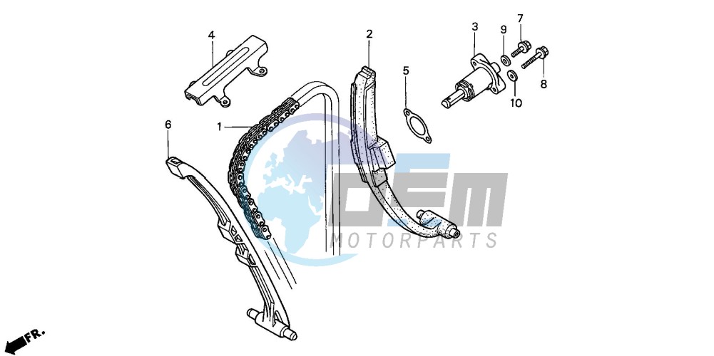 CAM CHAIN/TENSIONER