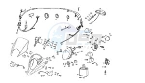 SENDA HYP DRD EVO LIMITED EDITION - 50 CC EU2 drawing WIRING HARNESS