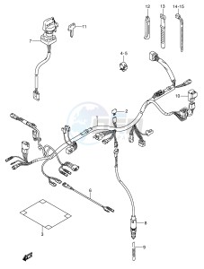 LT-F250 (E3-E28) drawing WIRING HARNESS (MODEL K5 K6)