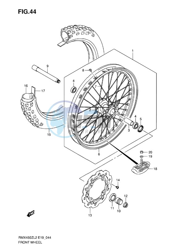 FRONT WHEEL