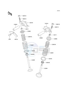 KLF 300 B [BAYOU 300] (B10-B14) [BAYOU 300] drawing VALVE-- S- -