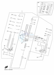 NIKEN GT MXT890D (BFD1) drawing FRONT FORK 2