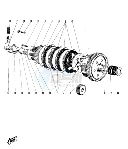 G31 M [CENTURION] (-M) 100 [CENTURION] drawing CLUTCH