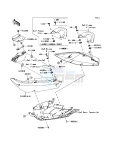 ER-6f EX650A6F GB XX (EU ME A(FRICA) drawing Seat Cover