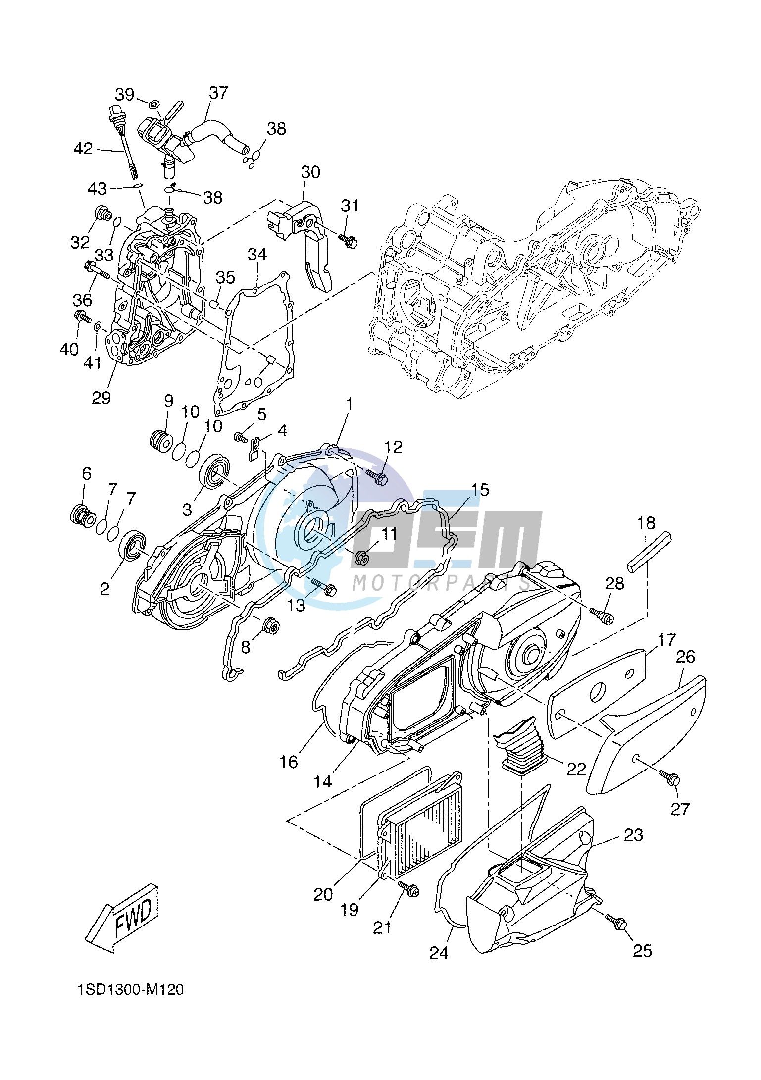 CRANKCASE COVER 1