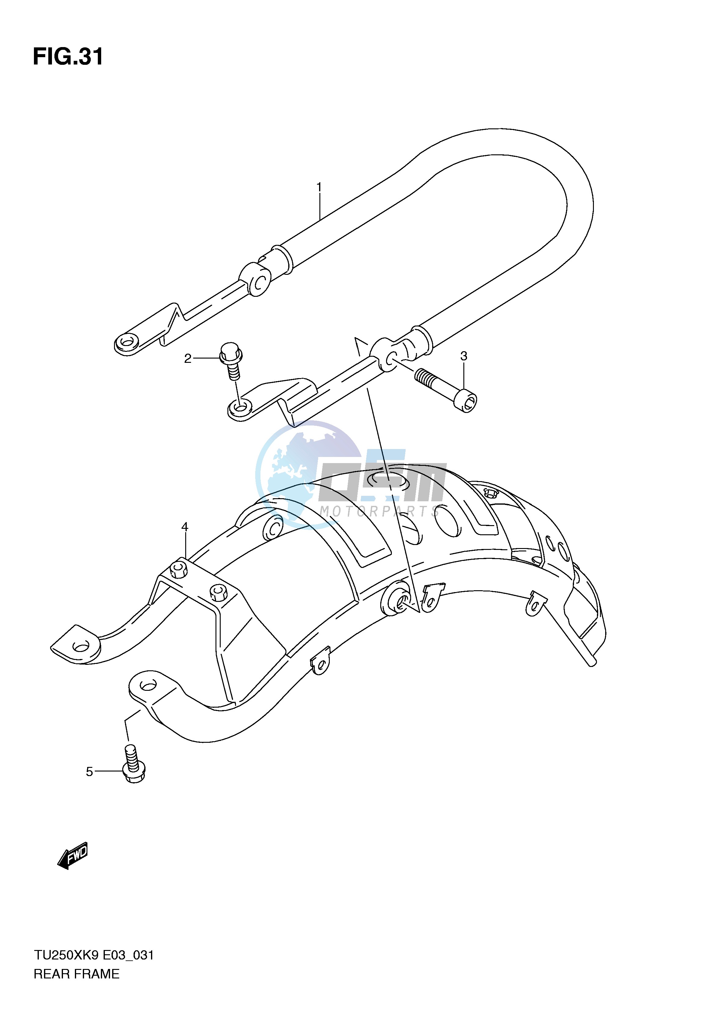 REAR FRAME