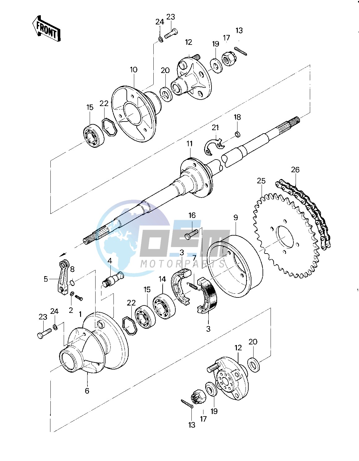 REAR AXLE_BRAKE_CHAIN -- 83 A2- -