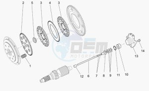 Griso V 850 IE IE drawing Clutch