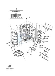 F60TLR drawing CYLINDER--CRANKCASE-1