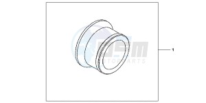 CRF450RB drawing REAR WHEEL COLLAR