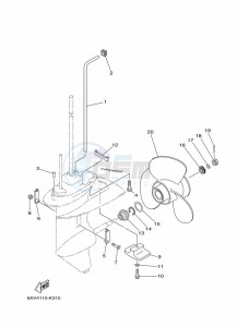 FT9-9GMHL drawing LOWER-CASING-x-DRIVE-2