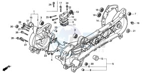 PK50M drawing CRANKCASE