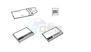 SENDA R BAJA - 125 CC 4T BAJA EU3 drawing ACCESSORIES