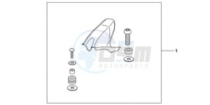 CBR1000RA9 Europe Direct - (ED / ABS TRI) drawing CARBON FIBER HUGGER