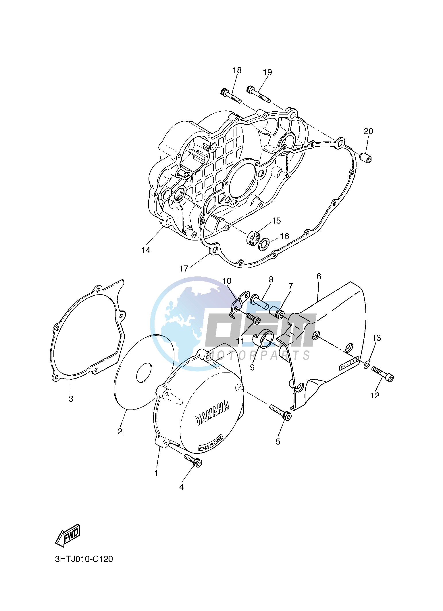 CRANKCASE COVER 1