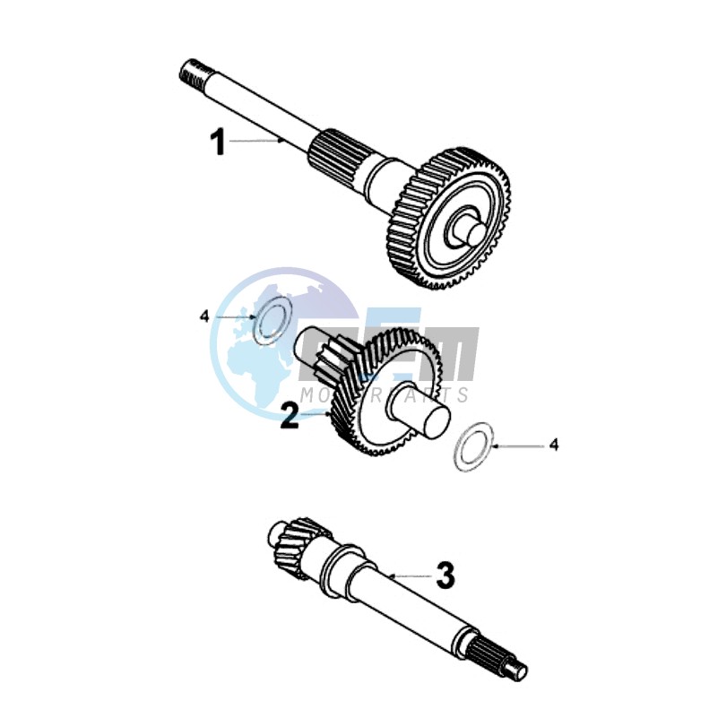 DRIVE SHAFTS / KICKSTARTER