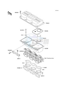 JH 900 A [900 ZXI] (A1-A3) [900 ZXI] drawing FLAME ARRESTER