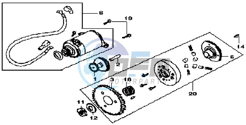 STARTER / STARTER CLUTCH