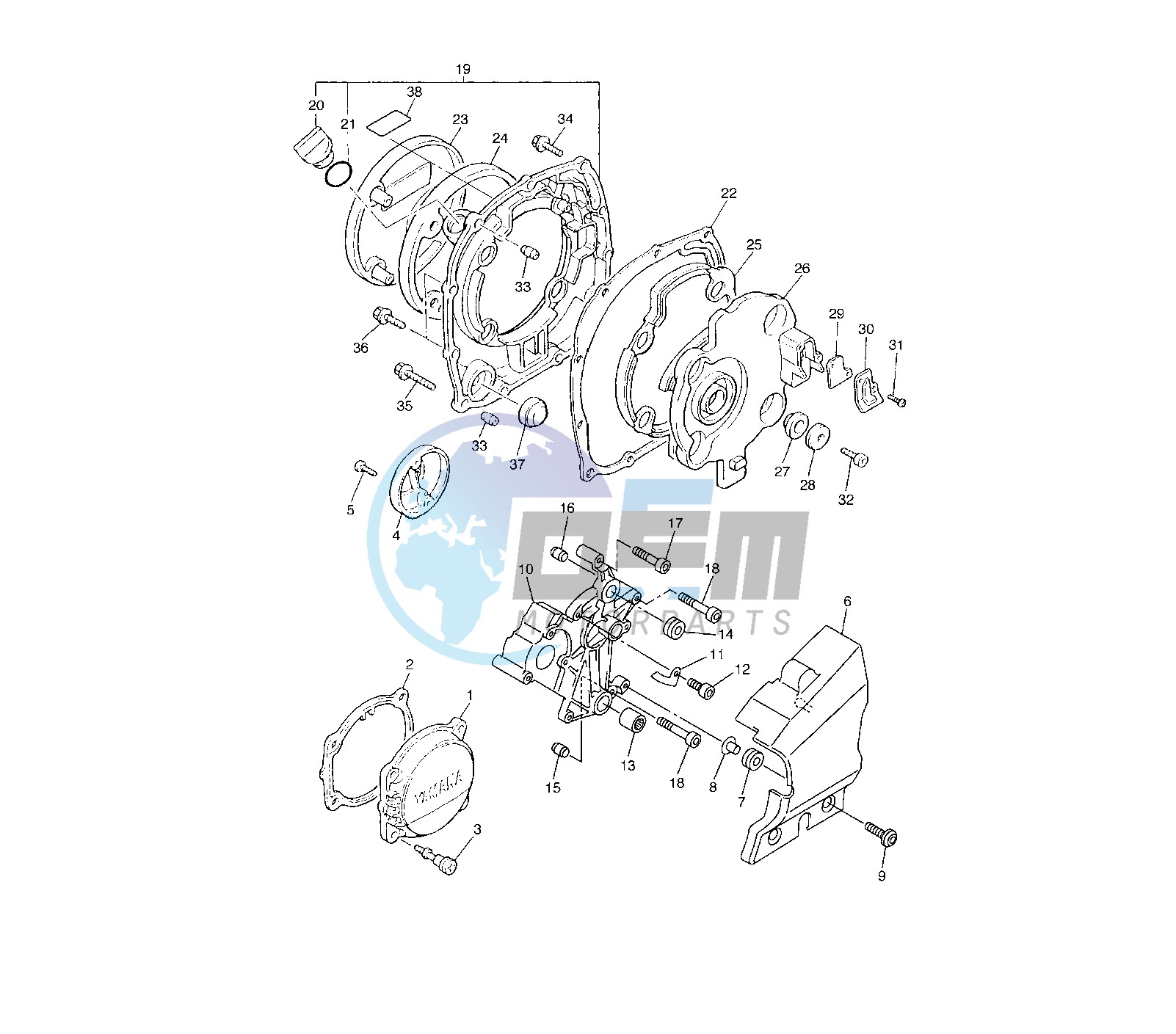 CRANKCASE COVER