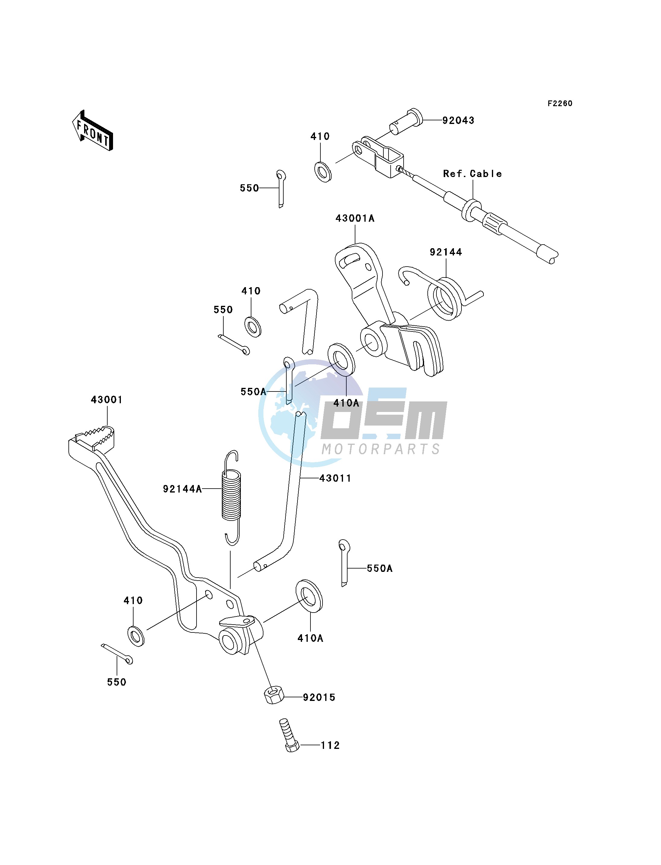 BRAKE PEDAL