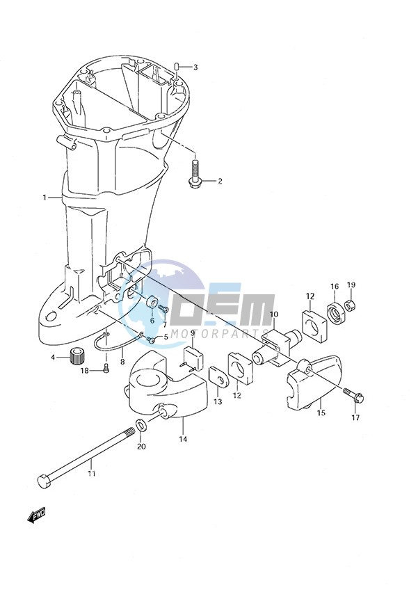 Drive Shaft Housing