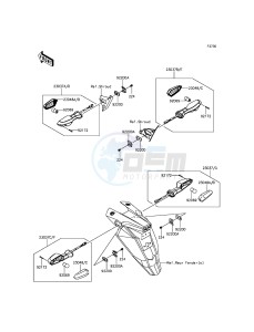 ER-6N ER650EFF XX (EU ME A(FRICA) drawing Turn Signals