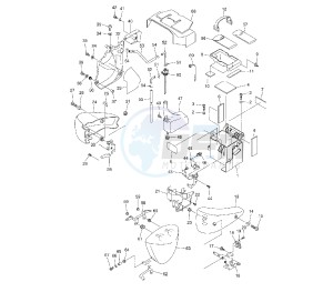 XVS A MIDNIGHT STAR 1300 drawing SIDE COVERS