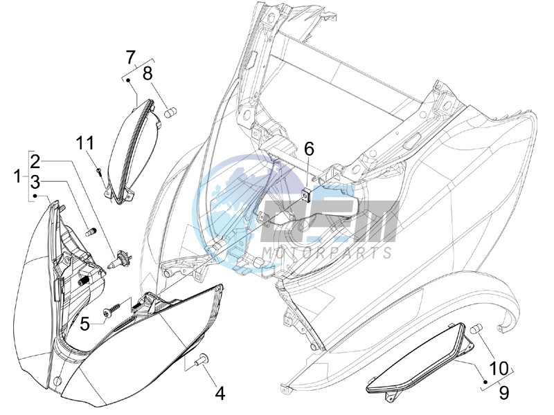 Head lamp - Turn signal lamps