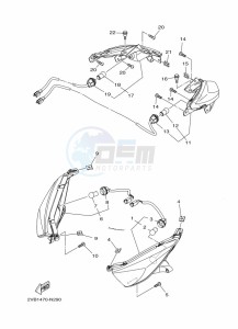 MWS155-A TRICITY 155 (BGD8) drawing FRONT FORK