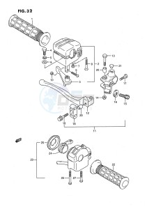 LT-F160 (P28) drawing HANDLE SWITCH