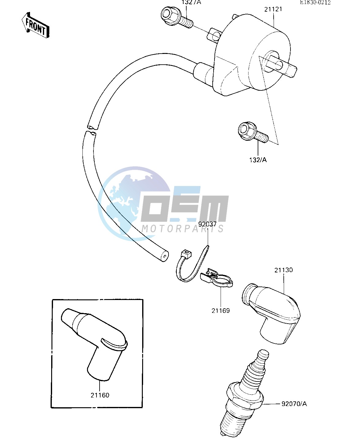 IGNITION COIL -- 84 A1- -