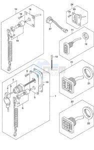 DF 150AP drawing Switch