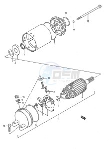 GSX750F (E28) drawing ALTERNATOR